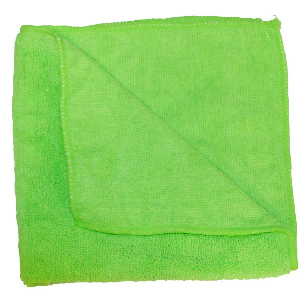 Lime Green Microfiber Towels (24 Pack)